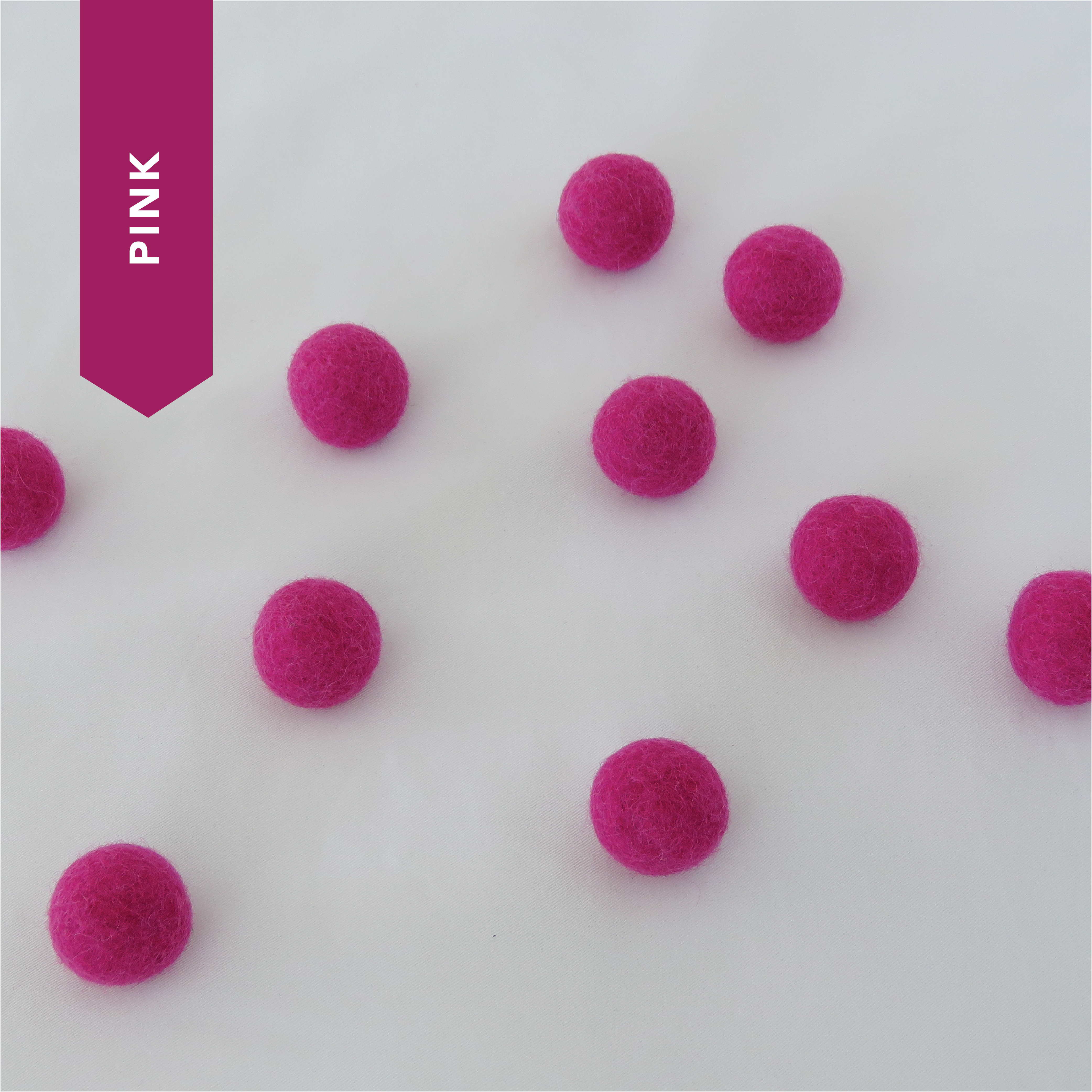 Felt Stars Pink - Must Have Item For Your DIY Project – Felt Ball